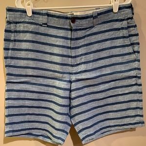 Like New - Men's J. Crew Linen 9" Shorts